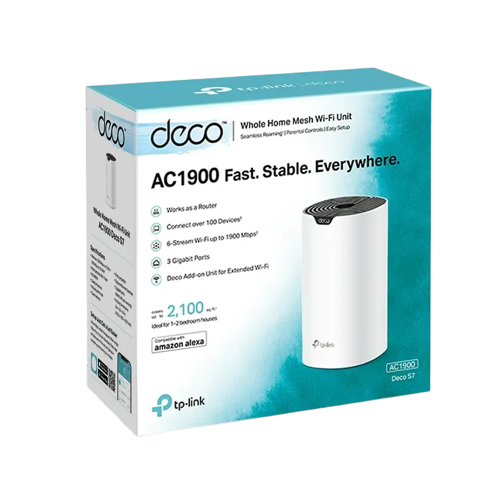 TP-Link Deco S7 AC1900 1-Pack - للتقنيات الحديثة TT TAB متجر