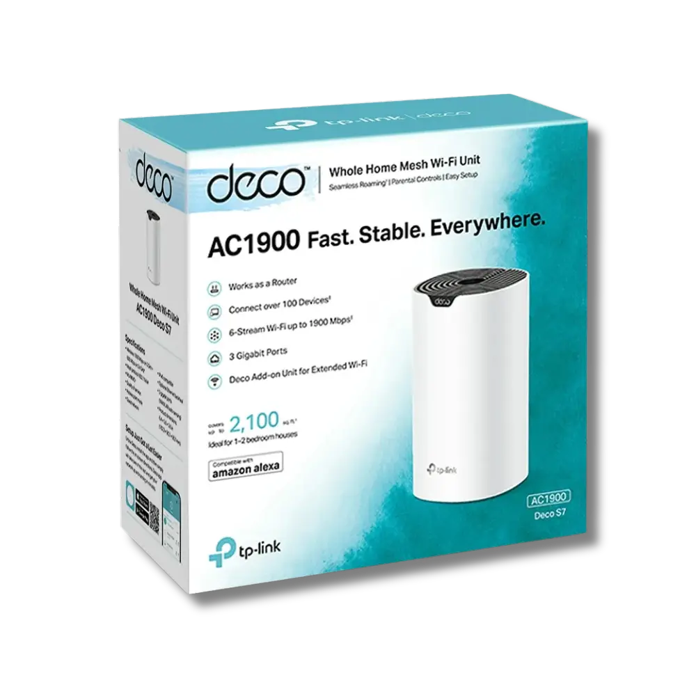 TP-Link Deco S7 AC1900 1-Pack - للتقنيات الحديثة TT TAB متجر