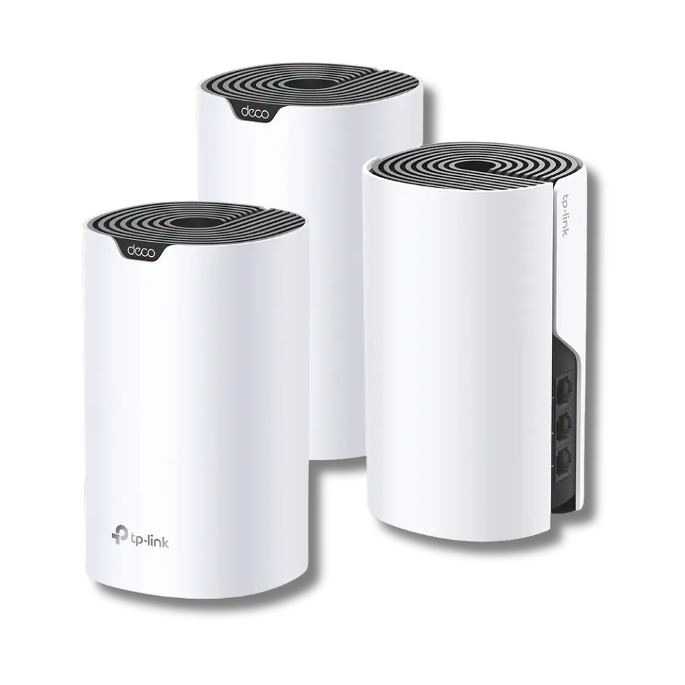 TP-Link Deco S7 AC1900 3-Pack Whole Home Mesh Wi-Fi 5 System - للتقنيات الحديثة TT TAB متجر