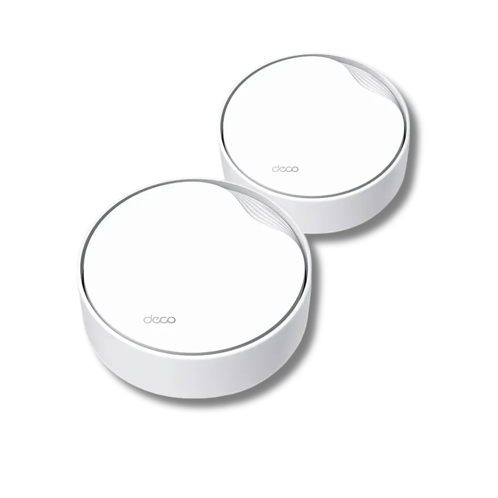 TP-Link Deco X50-PoE AX3000 2-Pack Whole Home Mesh WiFi 6 System with PoE - متجر TT Tab للتقنيات الحديثة