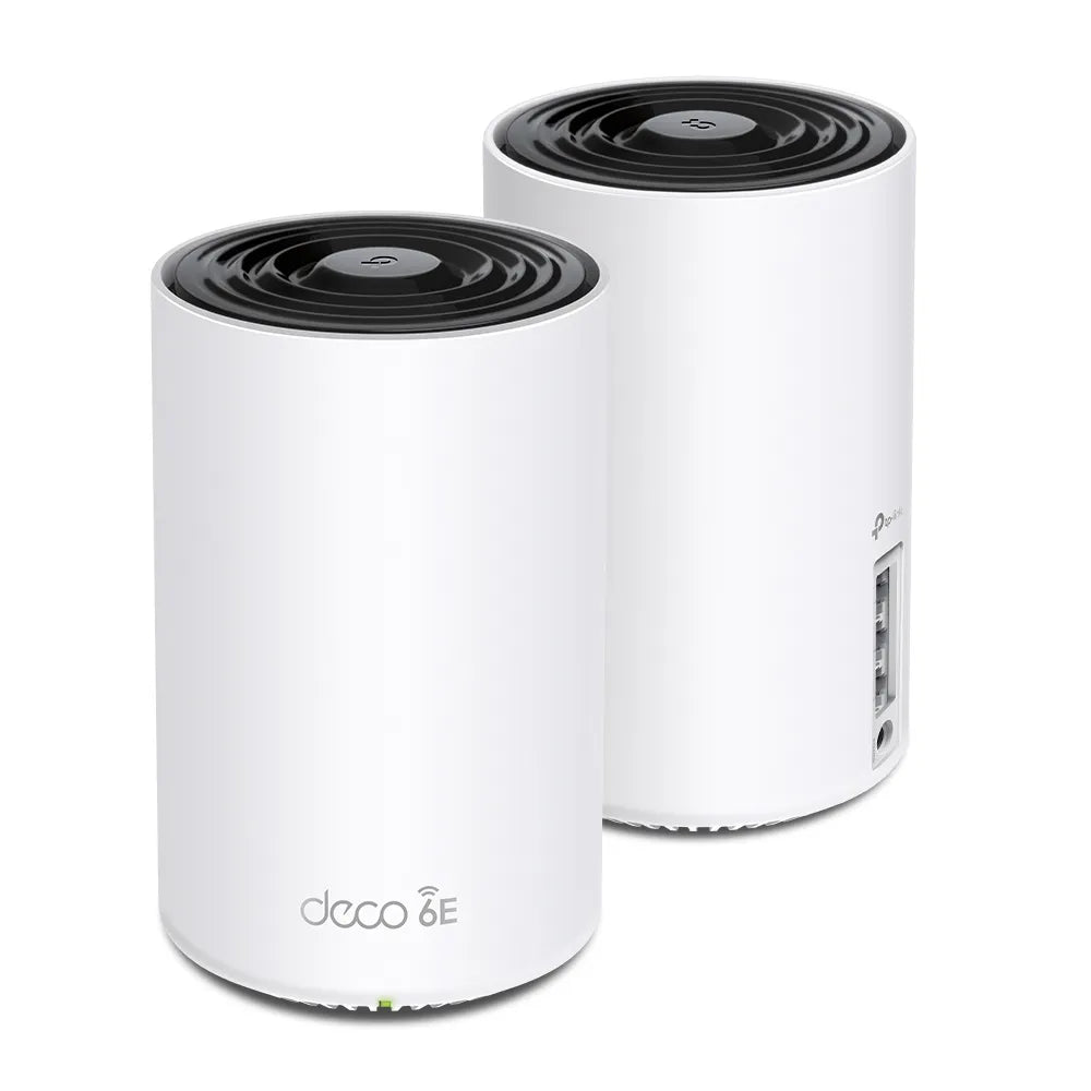 TP-Link Deco XE75 AXE5400 2-Pack Tri-Band Mesh Wi-Fi 6E System - للتقنيات الحديثة TT TAB متجر