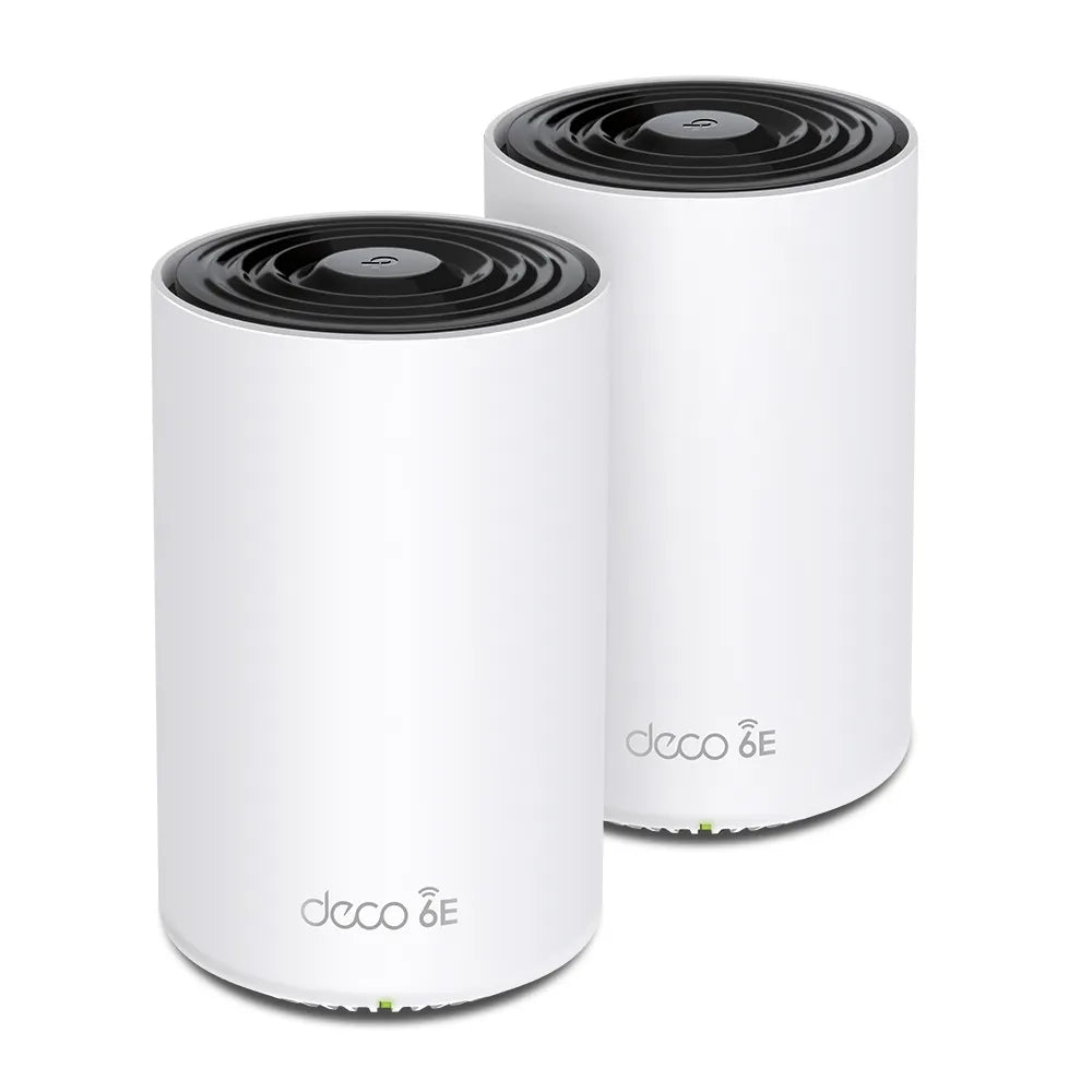 TP-Link Deco XE75 AXE5400 2-Pack Tri-Band Mesh Wi-Fi 6E System - للتقنيات الحديثة TT TAB متجر