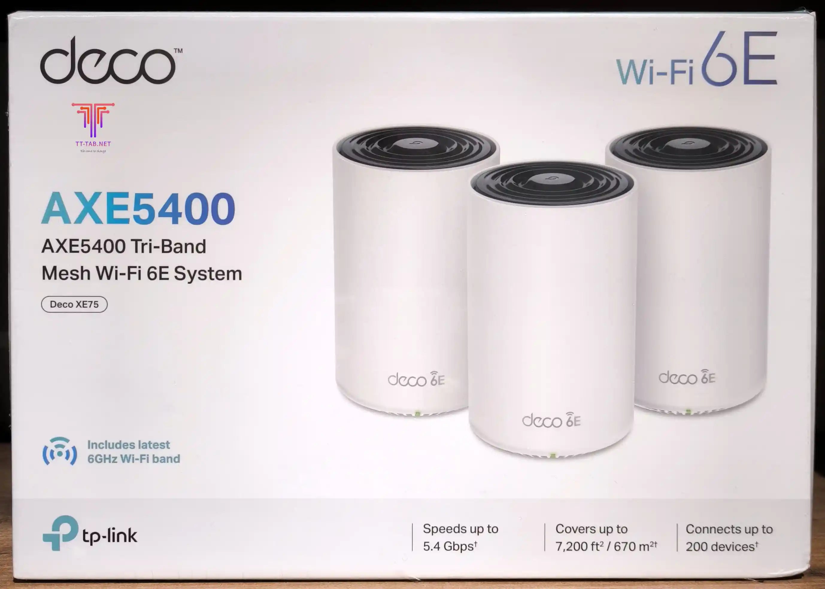TP-Link Deco XE75 AXE5400 3-Pack - للتقنيات الحديثة TT TAB متجر