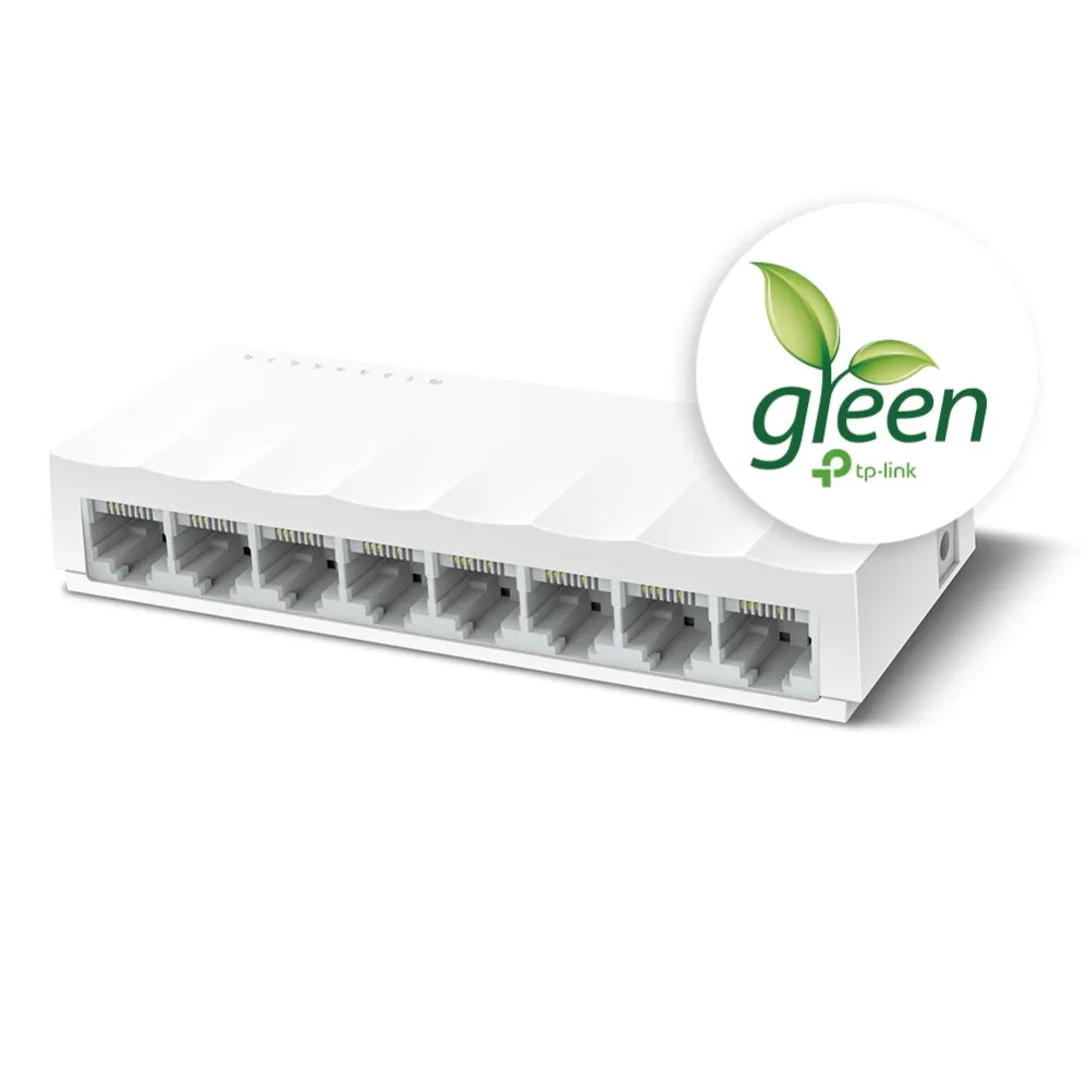 TP-Link LS1008 8-Port 10/100Mbps Desktop Network Switch - متجر TT Tab للتقنيات الحديثة