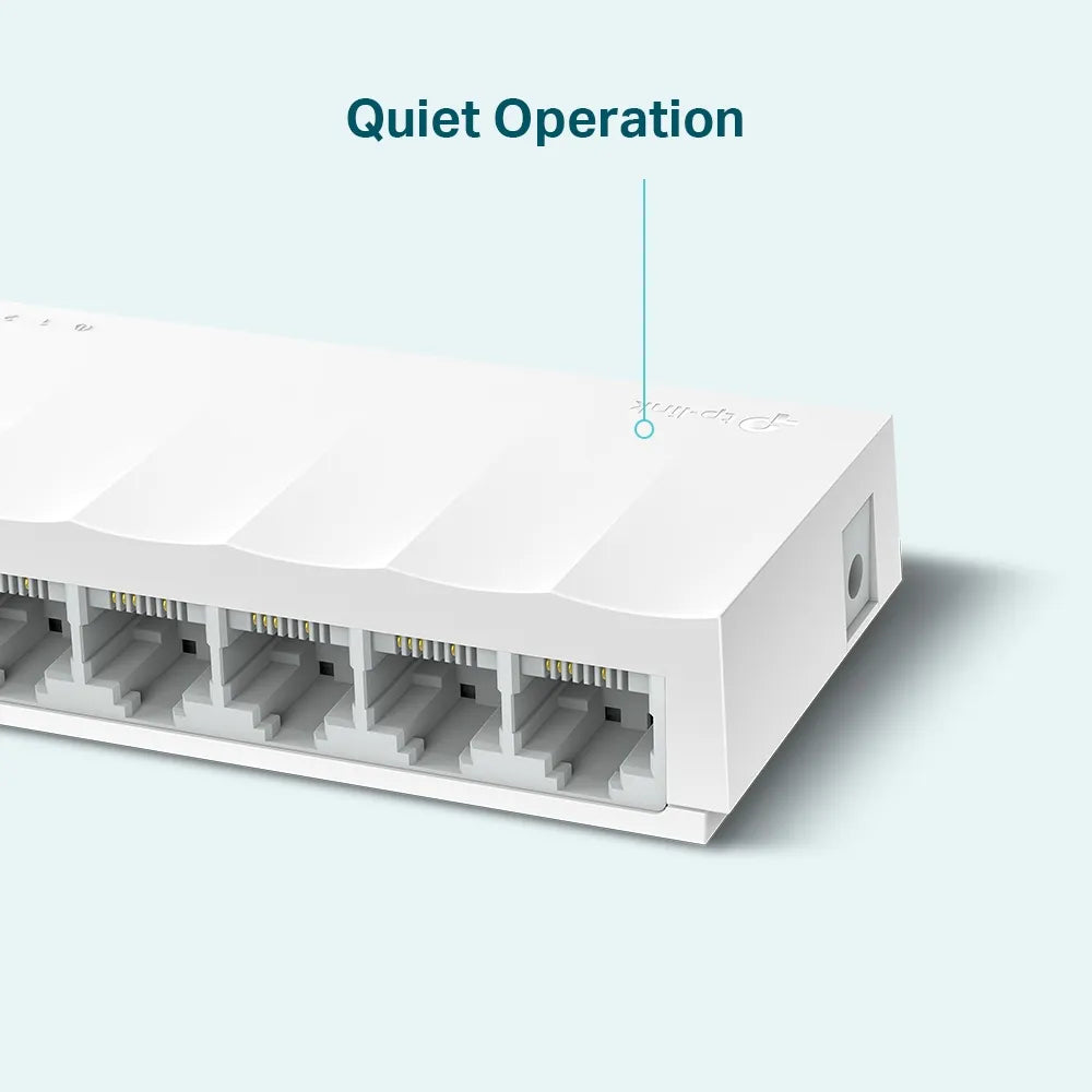 TP-Link LS1008 8-Port 10/100Mbps Desktop Network Switch - متجر TT Tab للتقنيات الحديثة