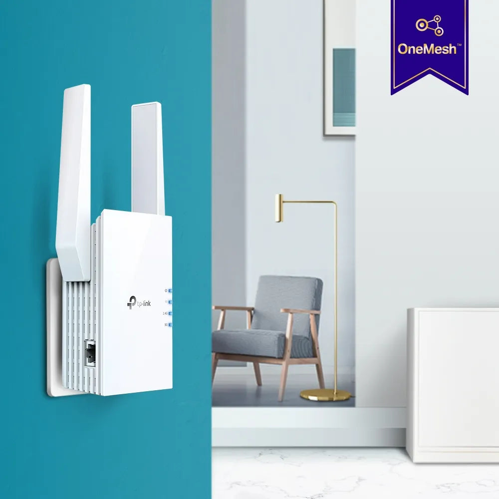 TP-Link RE605X AX1800 Wi-Fi6 Range Extender - للتقنيات الحديثة TT TAB متجر