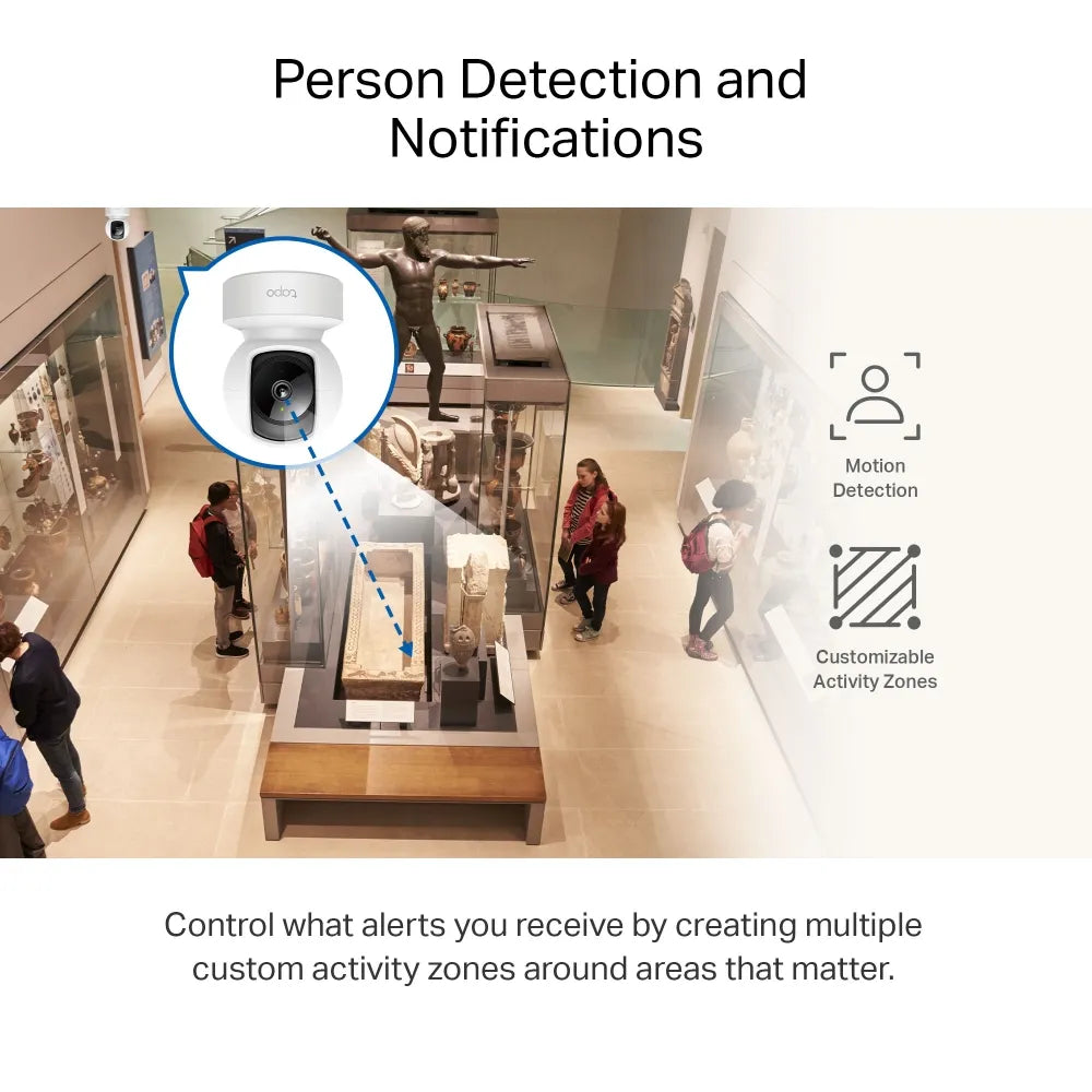 TP-Link Tapo C212 Pan/Tilt Home Security Wi-Fi Camera - للتقنيات الحديثة TT TAB متجر