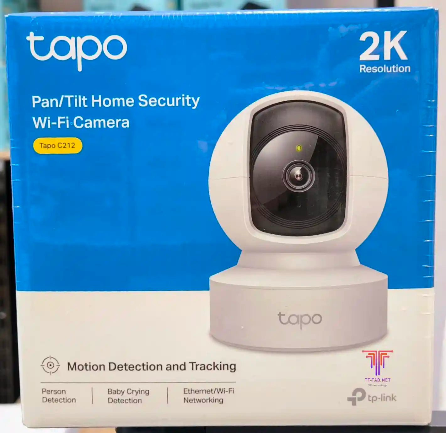 TP-Link Tapo C212 Pan/Tilt Home Security Wi-Fi Camera - للتقنيات الحديثة TT TAB متجر