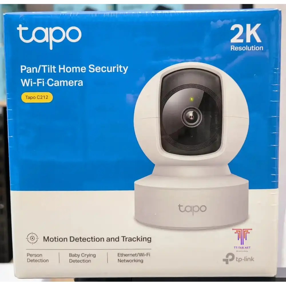 TP-Link Tapo C212 Pan/Tilt Home Security Wi-Fi Camera - للتقنيات الحديثة TT TAB متجر
