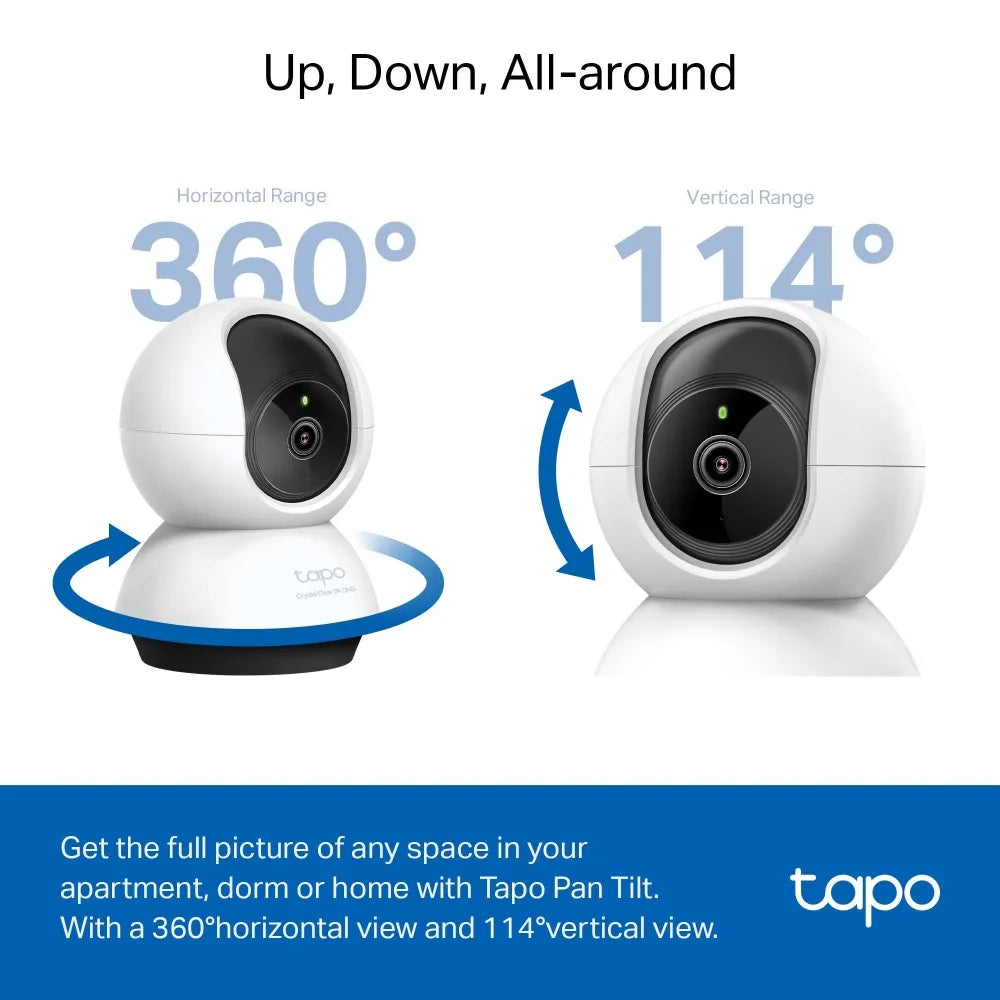 TP-Link Tapo C220 Pan/Tilt AI Home Security Wi-Fi Camera - للتقنيات الحديثة TT TAB متجر