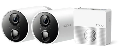TP-Link Tapo C400S2 Smart Wire-Free Security Camera System, 2-Camera System