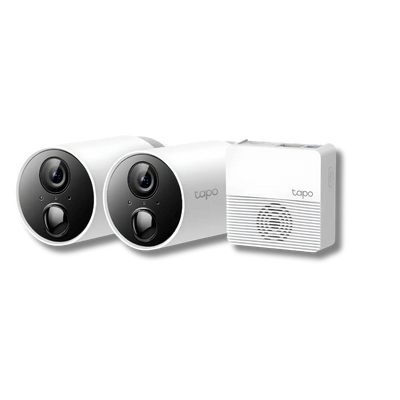 TP-Link Tapo C400S2 Smart Wire-Free Security Camera System, 2-Camera System