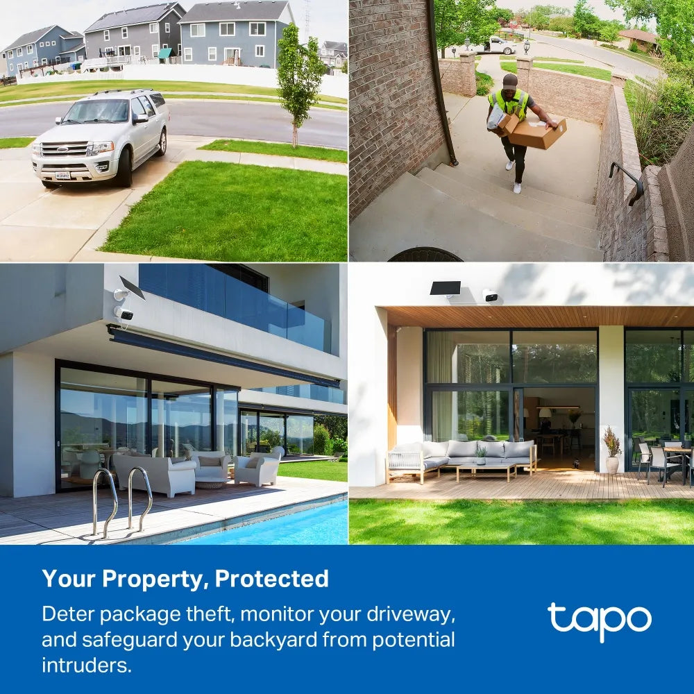 TP-Link Tapo C400 KIT 1080p Solar-Powered Outdoor Security Camera Kit - متجر TT Tab للتقنيات الحديثة