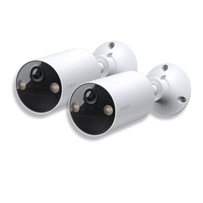 TP-Link Tapo C410 2K 3MP Battery-Powered Outdoor Security Wi-Fi Camera 2-Pack