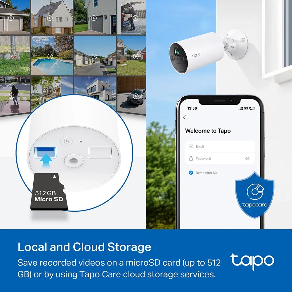 TP-Link Tapo C410 2K 3MP Battery-Powered Outdoor Security Wi-Fi Camera - متجر TT Tab للتقنيات الحديثة