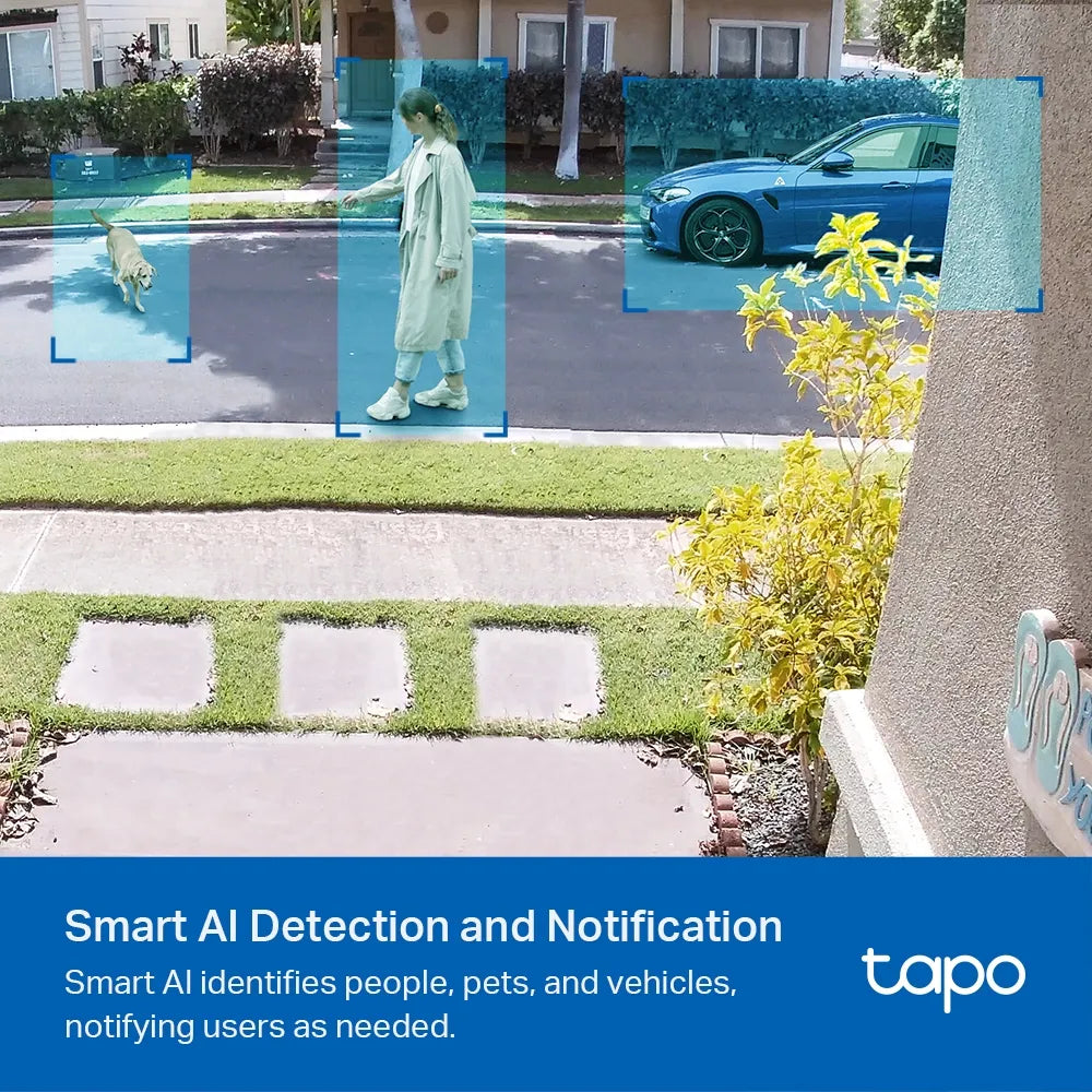 TP-Link Tapo C420S2 Smart Wire-Free Security Camera System, 2-Camera System - للتقنيات الحديثة TT TAB متجر