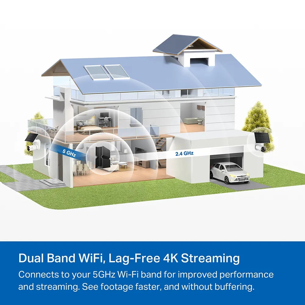TP-Link Tapo C460 KIT 4K 8MP Solar-Powered Dual-Band Security Camera Kit - متجر TT Tab للتقنيات الحديثة