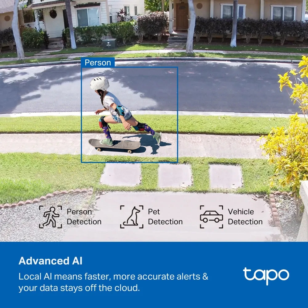 TP-Link Tapo C465 4K 8MP Battery-Powered Outdoor Security Camera with Built-In Solar Panel - متجر TT Tab للتقنيات الحديثة