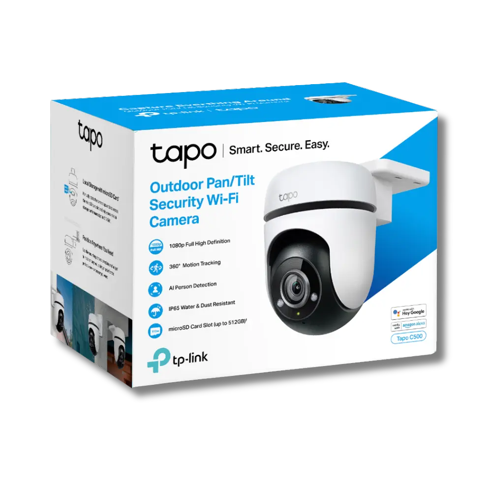 TP-Link Tapo C500 Outdoor Pan/Tilt Security WiFi Camera - للتقنيات الحديثة TT TAB متجر