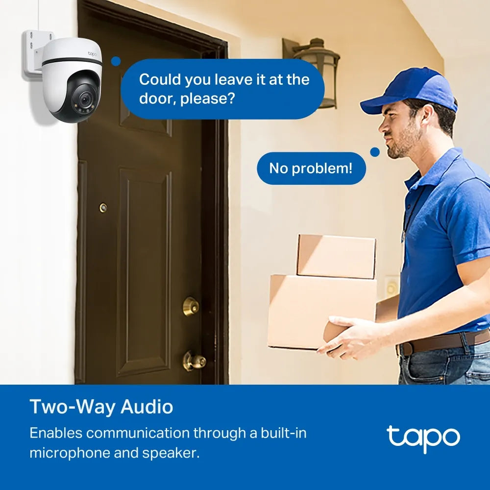 TP-Link Tapo C520WS Outdoor Pan/Tilt Security Wi-Fi Camera - متجر TT Tab للتقنيات الحديثة
