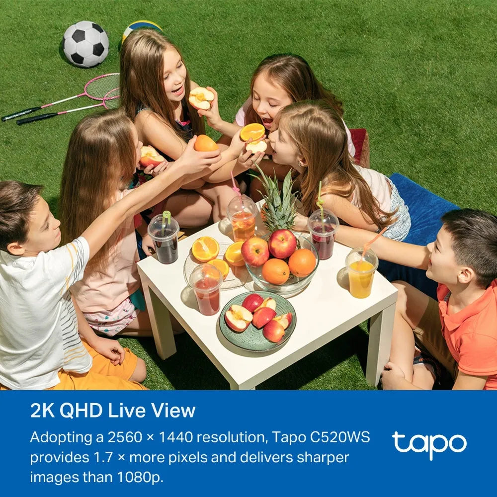 TP-Link Tapo C520WS Outdoor Pan/Tilt Security Wi-Fi Camera - متجر TT Tab للتقنيات الحديثة