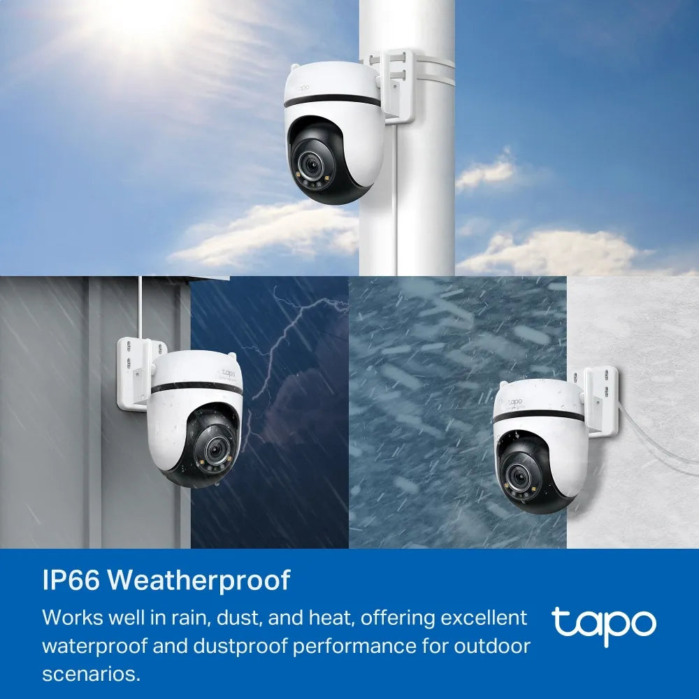 TP-Link Tapo C520WS Outdoor Pan/Tilt Security Wi-Fi Camera - متجر TT Tab للتقنيات الحديثة