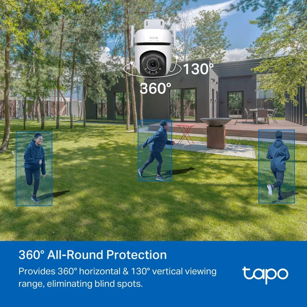 TP-Link Tapo C520WS Outdoor Pan/Tilt Security Wi-Fi Camera - متجر TT Tab للتقنيات الحديثة