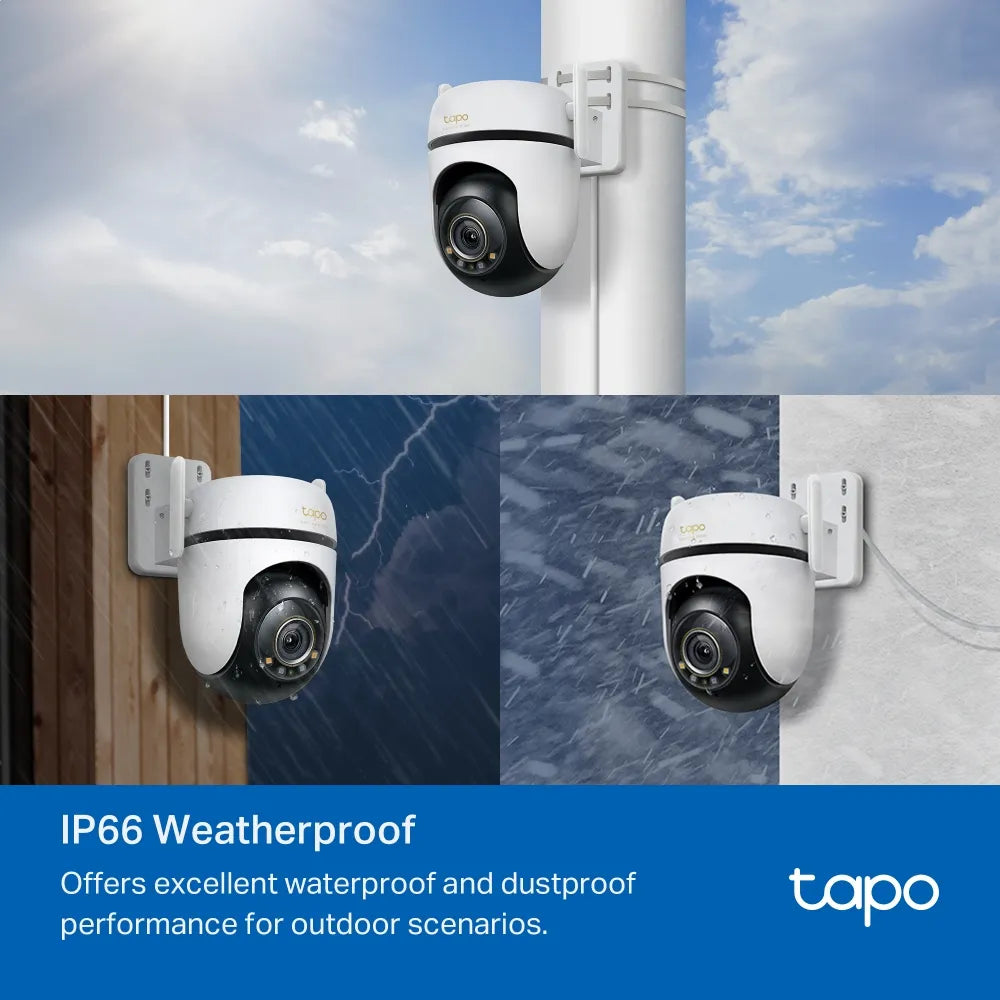 TP-Link Tapo C530WS Outdoor Pan/Tilt Security Wi-Fi Camera - متجر TT Tab للتقنيات الحديثة