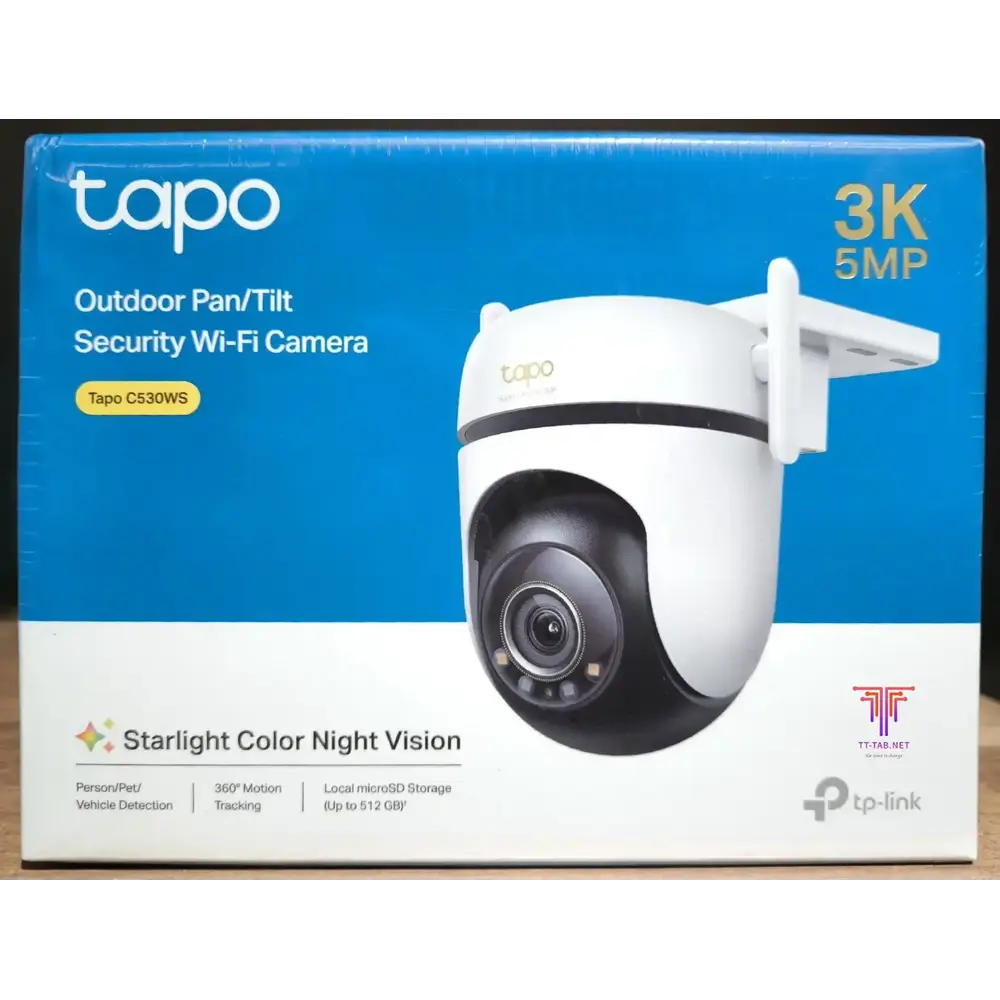 TP-Link Tapo C530WS Outdoor Pan/Tilt Security Wi-Fi Camera - متجر TT Tab للتقنيات الحديثة