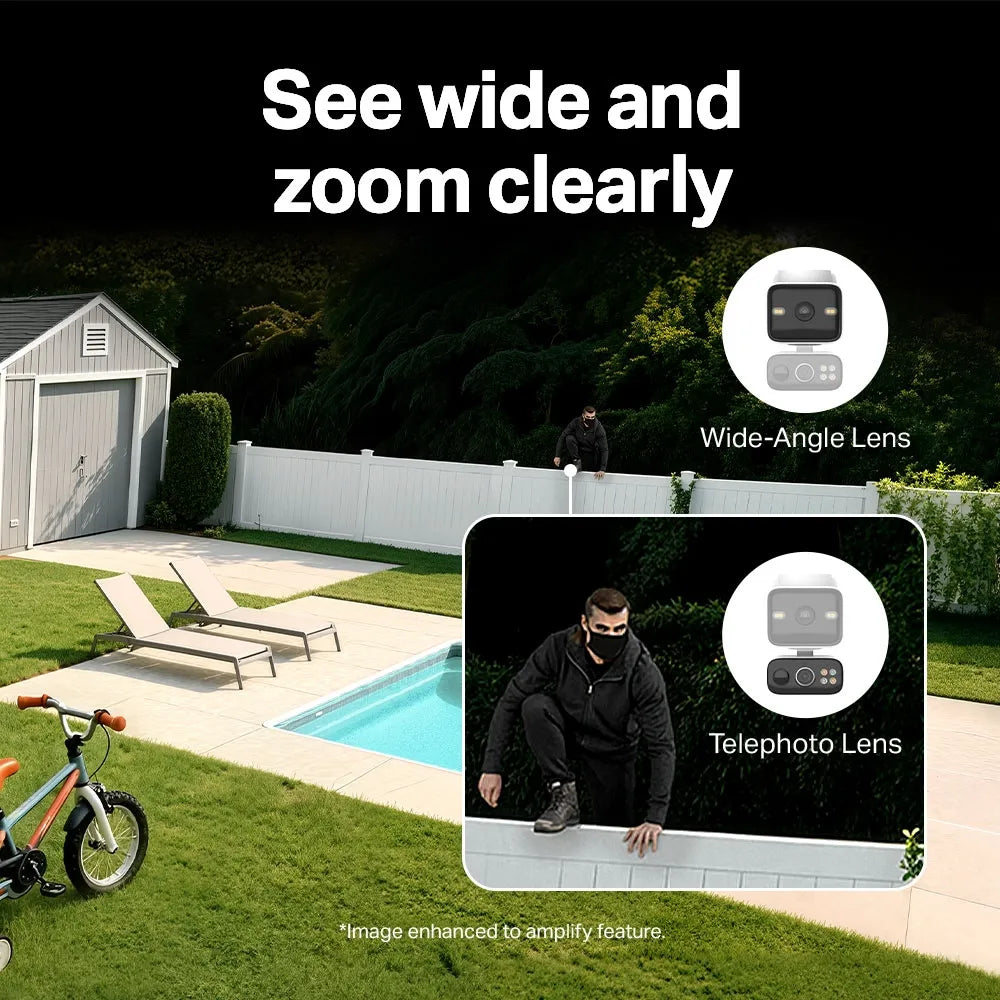 TP-Link Tapo C645D KIT Solar-Powered Dual-Lens Pan/Tilt Security Camera Kit - متجر TT Tab للتقنيات الحديثة