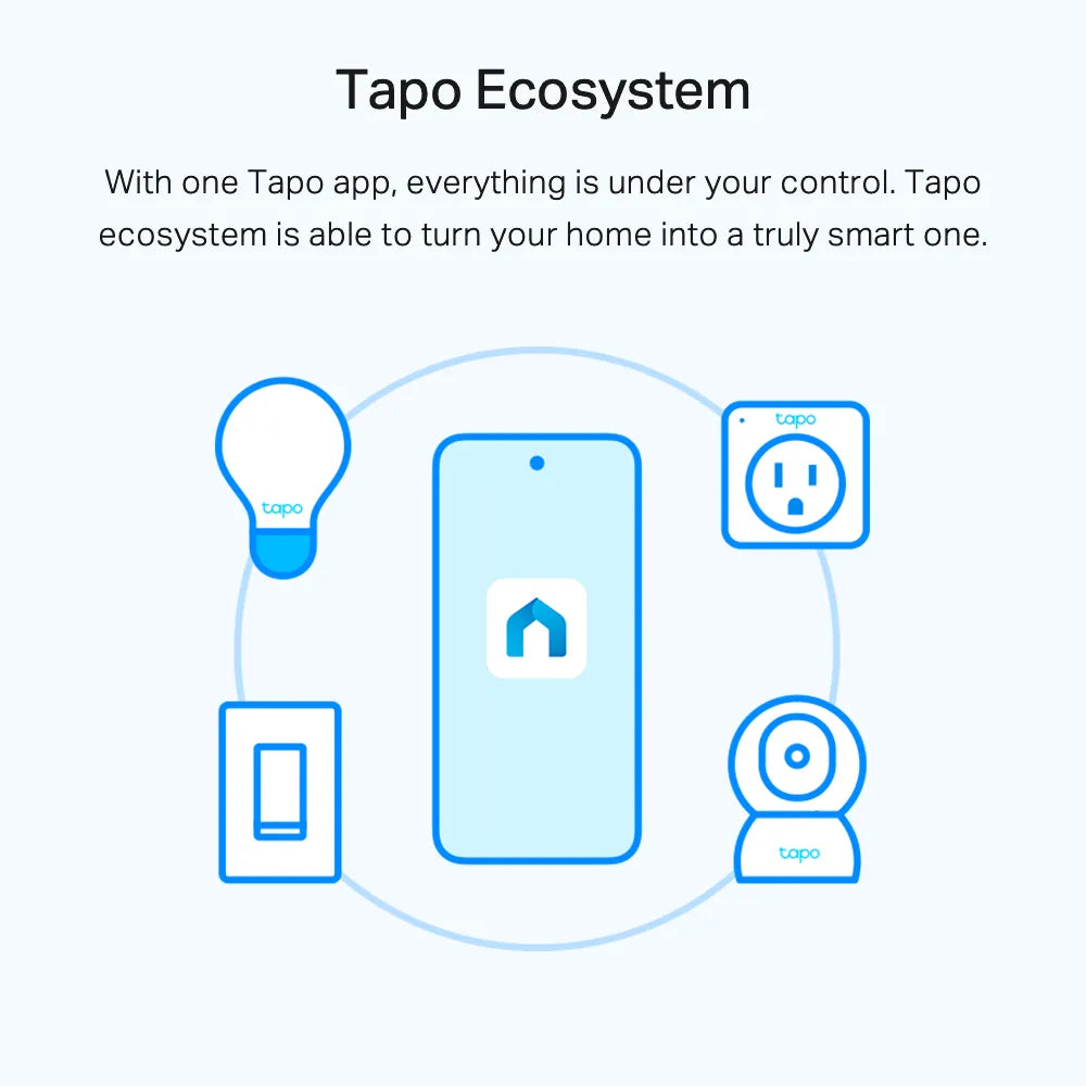 TP-Link Tapo L510E Smart Wi-Fi Light Bulb, Dimmable - للتقنيات الحديثة TT TAB متجر