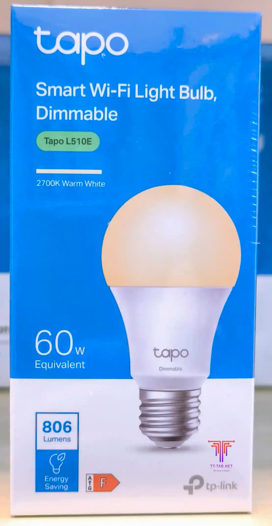 TP-Link Tapo L510E Smart Wi-Fi Light Bulb, Dimmable - للتقنيات الحديثة TT TAB متجر