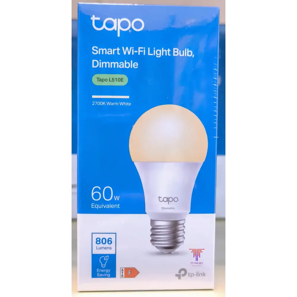 TP-Link Tapo L510E Smart Wi-Fi Light Bulb, Dimmable - للتقنيات الحديثة TT TAB متجر