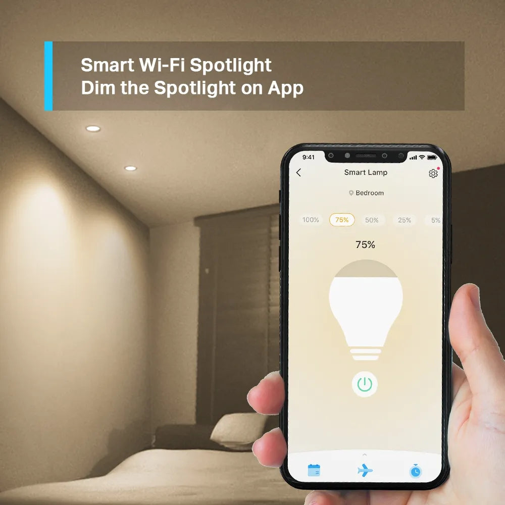 TP-Link Tapo L610 Smart Wi-Fi Spotlight Dimmable 1-Pack - للتقنيات الحديثة TT TAB متجر