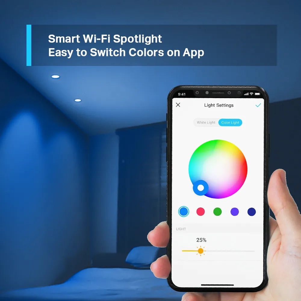 TP-Link Tapo L630 Smart Wi-Fi Spotlight Multicolor - للتقنيات الحديثة TT TAB متجر