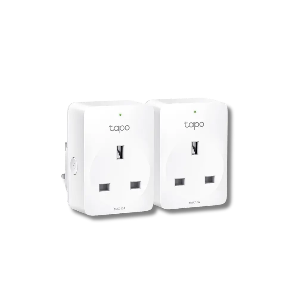 TP-Link Tapo P100 Mini Smart Wi-Fi Socket 2-Pack - للتقنيات الحديثة TT TAB متجر