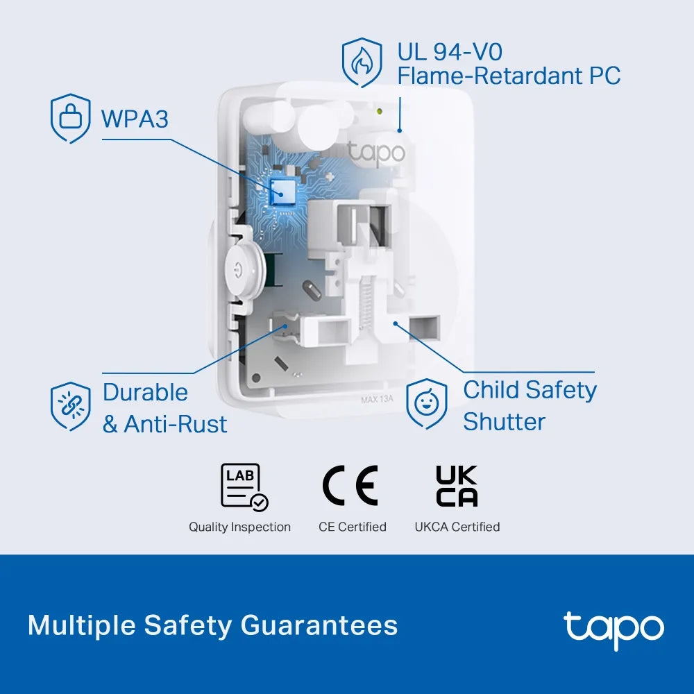 TP-Link Tapo P100 Mini Smart Wi-Fi Plug 1-Pack - للتقنيات الحديثة TT TAB متجر