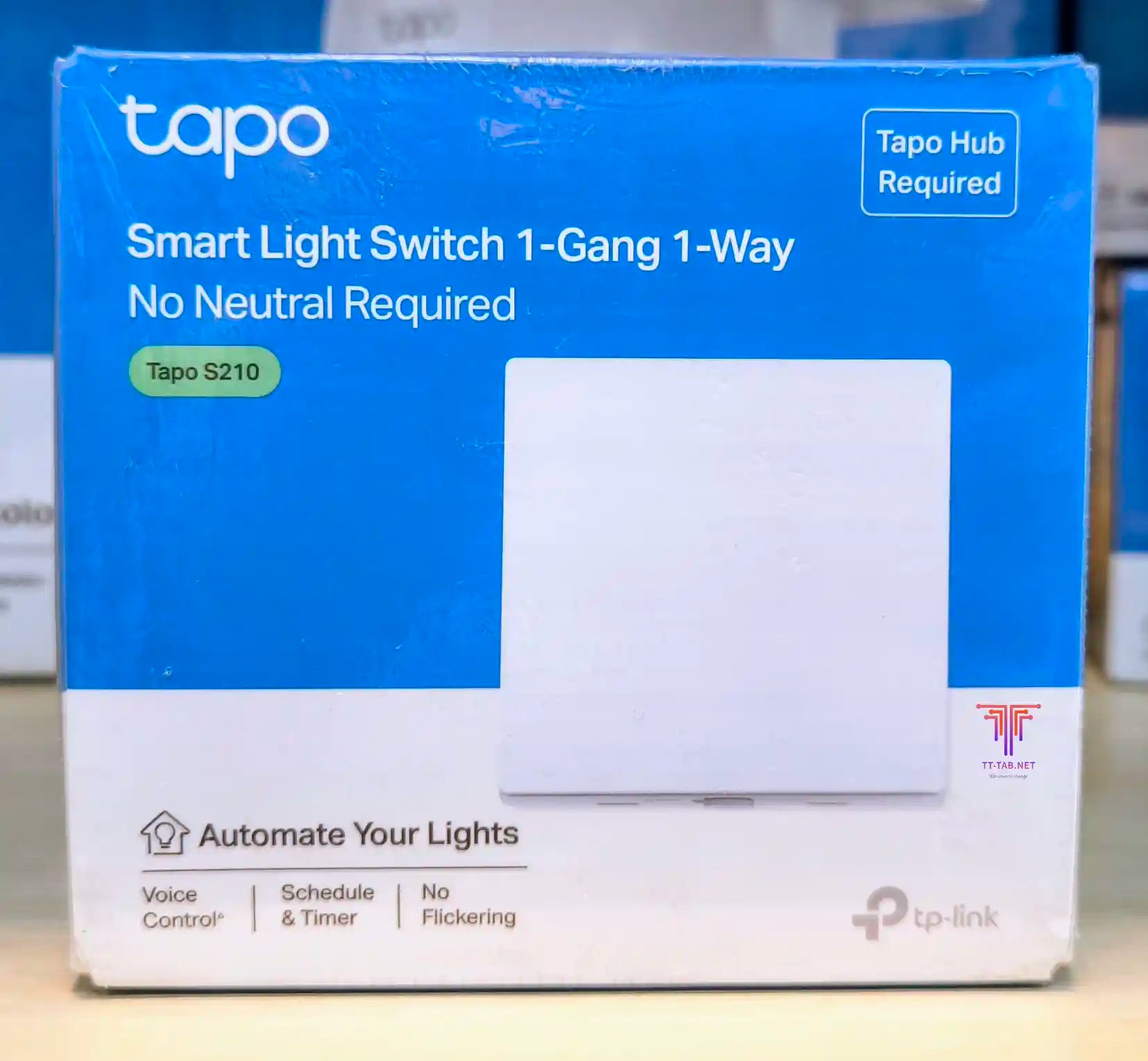 TP-Link Tapo S210 Smart Light Switch, 1-Gang 1-Way - للتقنيات الحديثة TT TAB متجر