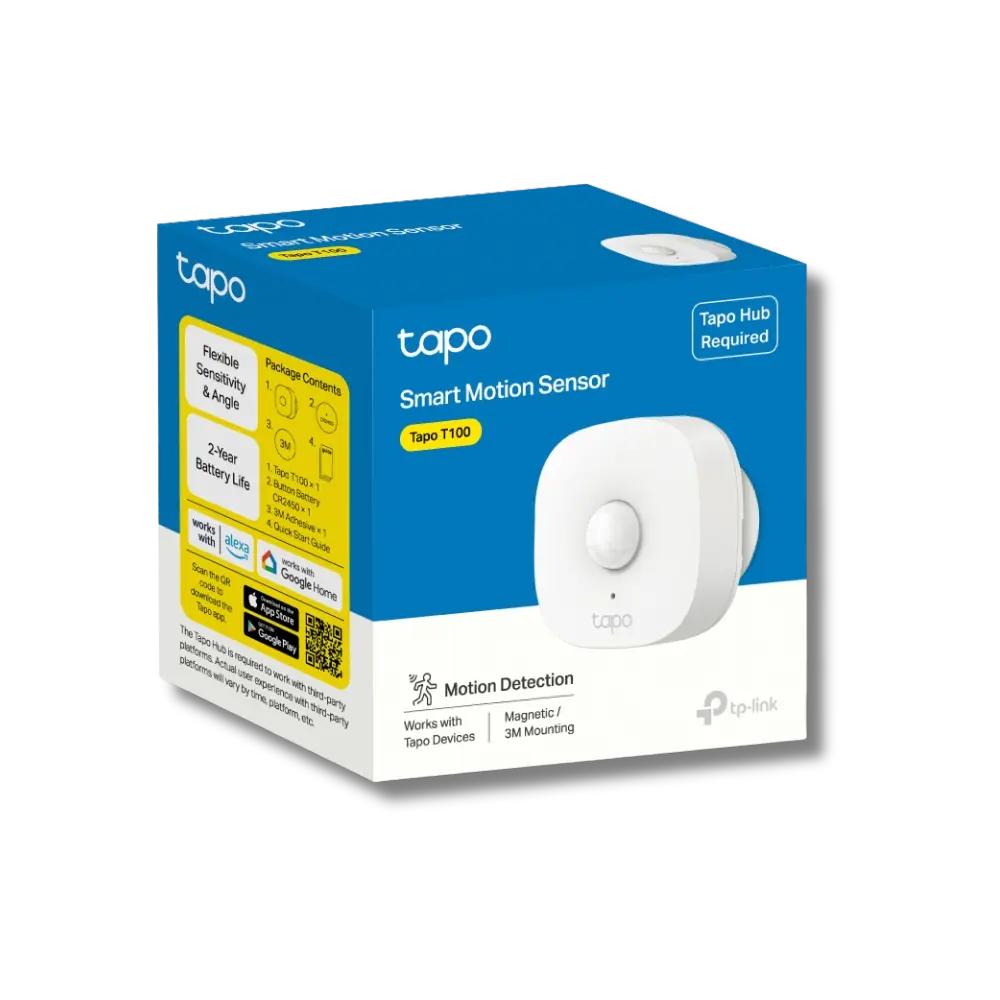 TP-Link Tapo T100 Smart Motion Sensor - للتقنيات الحديثة TT TAB متجر