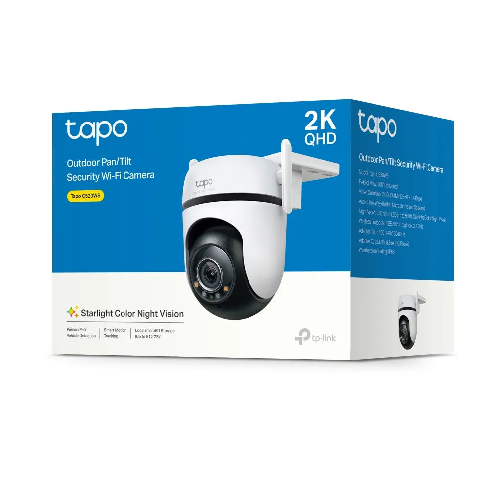 TP-Link Tapo C520WS Outdoor Pan/Tilt Security Wi-Fi Camera
