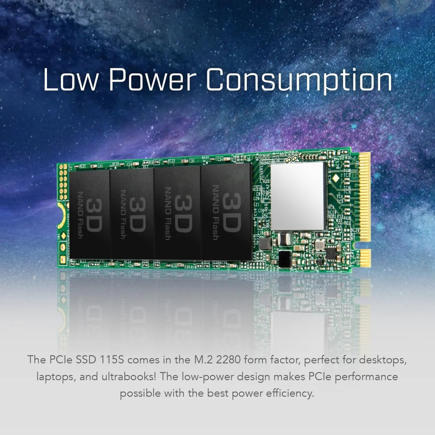 Transcend 115S SSD NVMe Gen4 - متجر TT Tab للتقنيات الحديثة