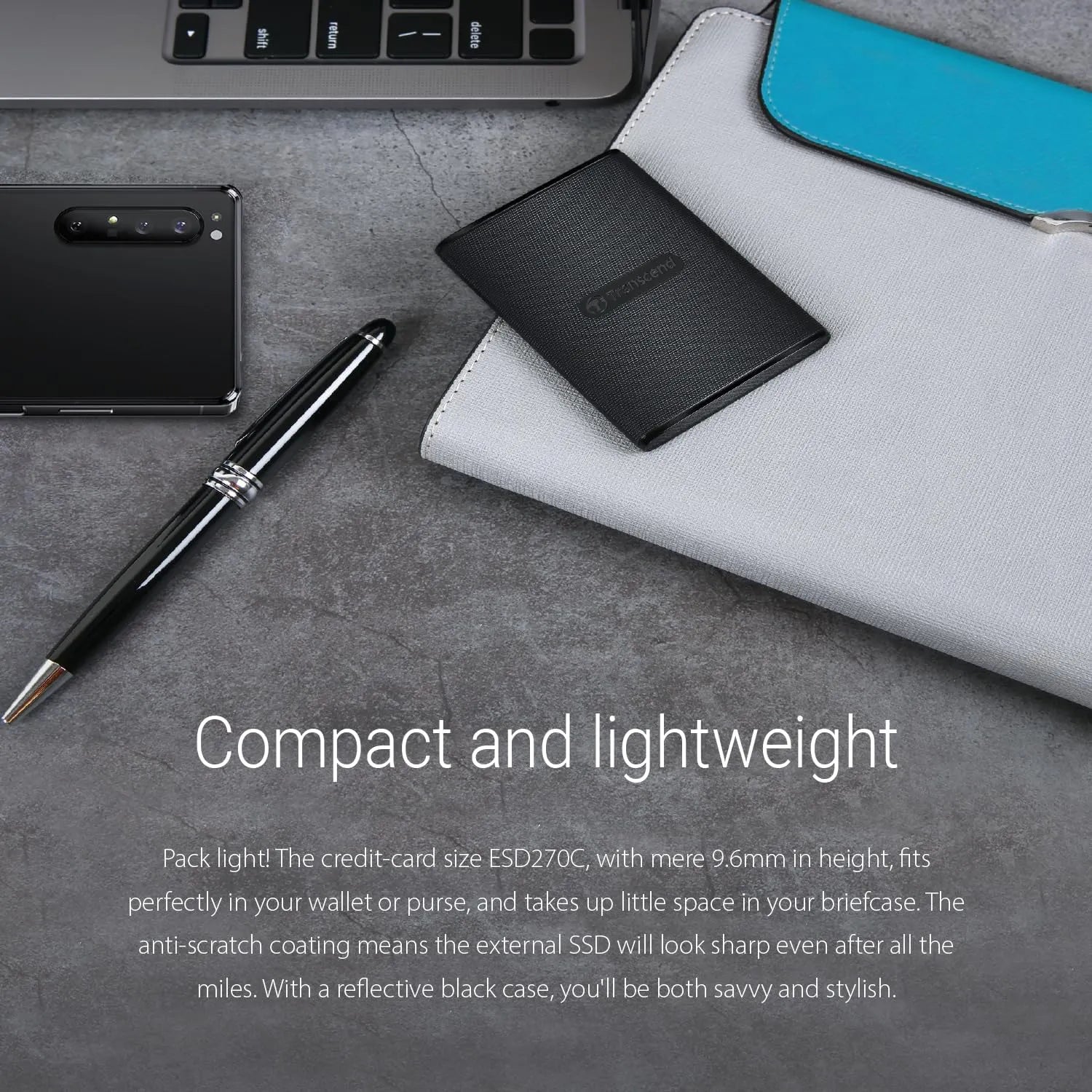 Transcend ESD270C Portable SSD - متجر TT Tab للتقنيات الحديثة