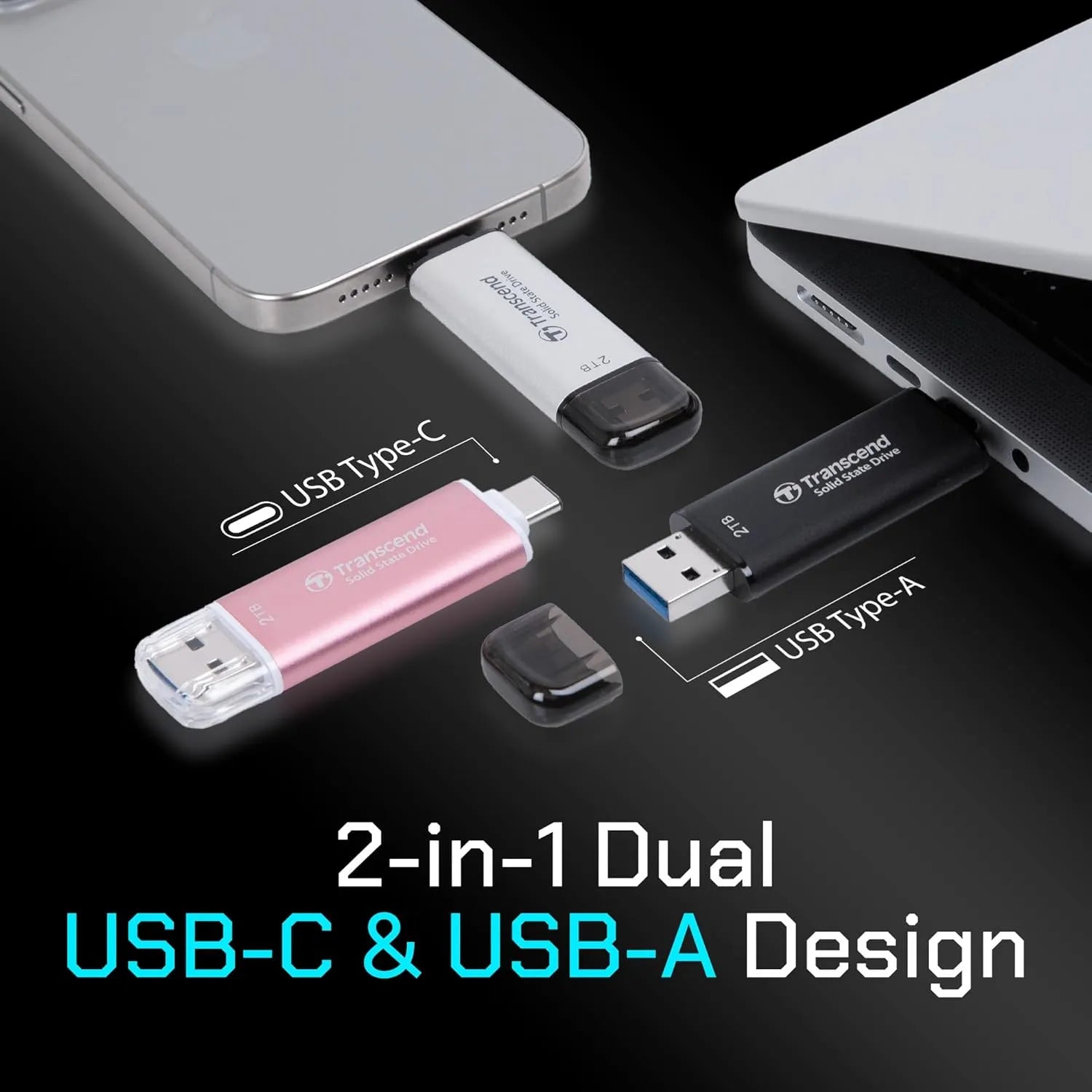 Transcend ESD310 Portable SSD up to 1050MB/s