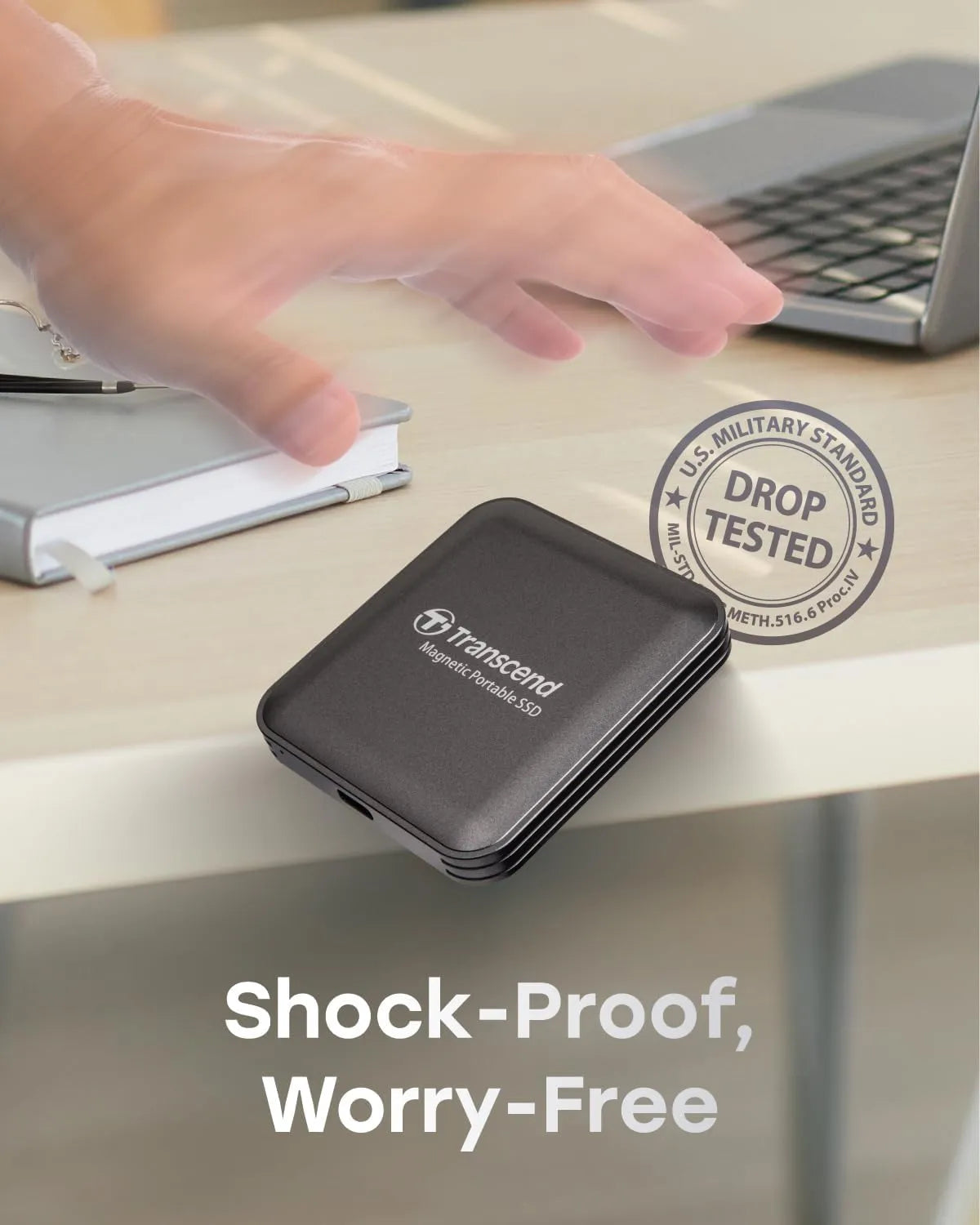 Transcend ESD420 Portable SSD 2000MB/s Support MagSafe