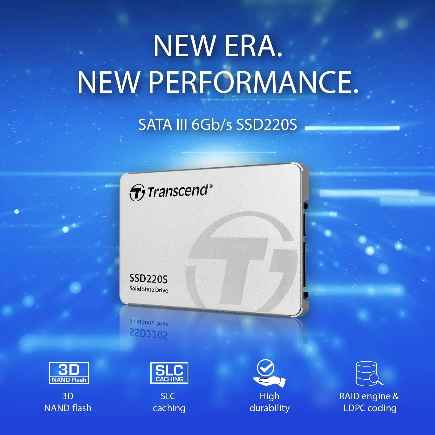 Transcend SSD220S SSD SATA 2.5 - متجر TT Tab للتقنيات الحديثة
