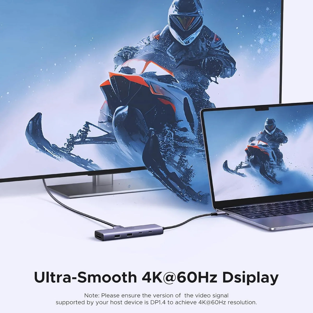 UGREEN CM498 15375 9-in-1 USB-C Hub with 4K@60Hz HDMI & Gigabit Ethernet & SD/TF & 100W PD Input - متجر TT Tab للتقنيات الحديثة