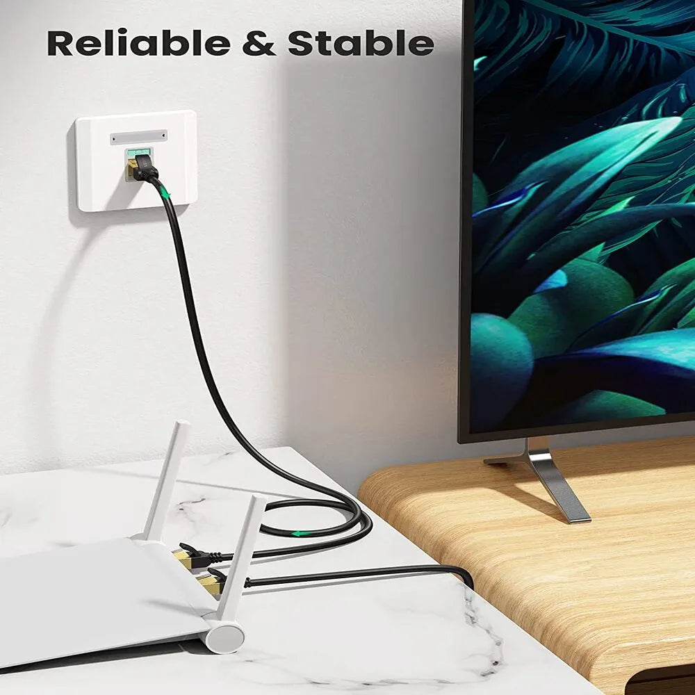 UGREEN Cat 7 F/FTP 10Gbps 600MHz Ethernet Cable - متجر TT Tab للتقنيات الحديثة