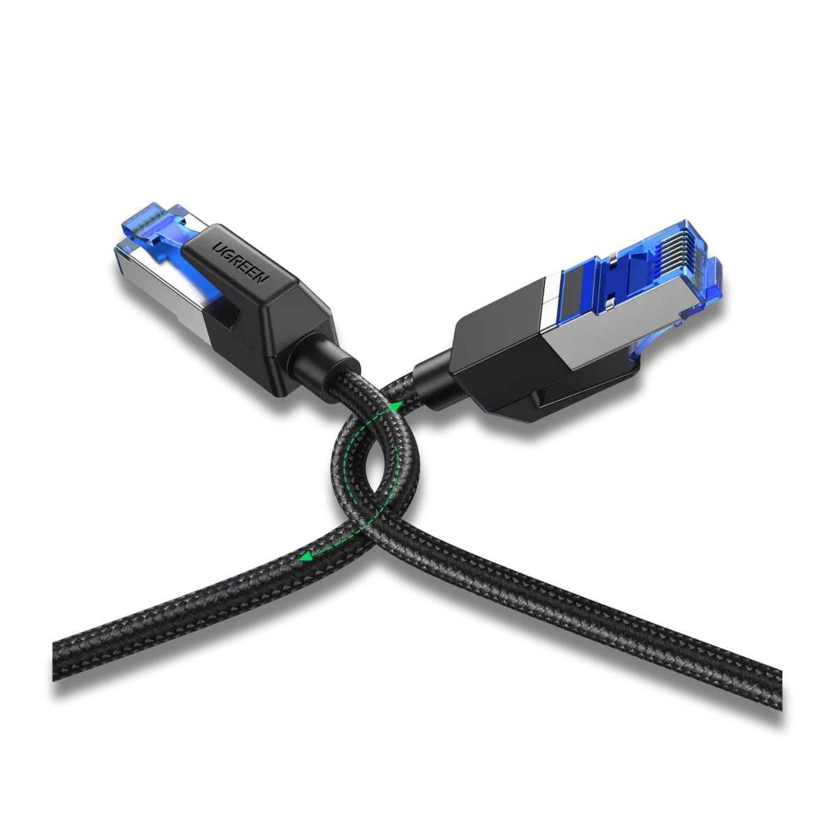 UGREEN Cat 8 F/FTP 40Gbps 2000MHz Ethernet Cable - متجر TT Tab للتقنيات الحديثة