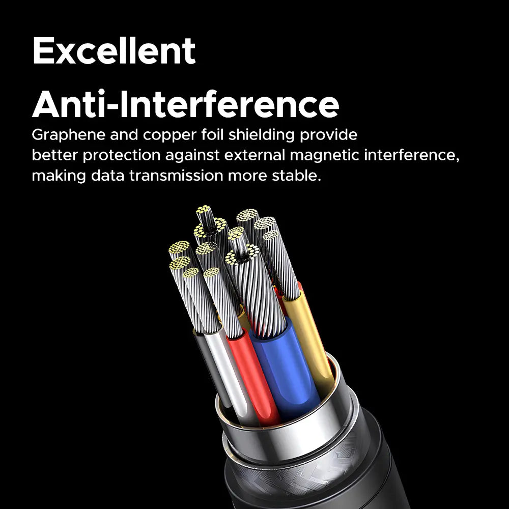 UGREEN L703 45996 Thunderbolt 5 USB-C Cable 80Gbps 240W - متجر TT Tab للتقنيات الحديثة