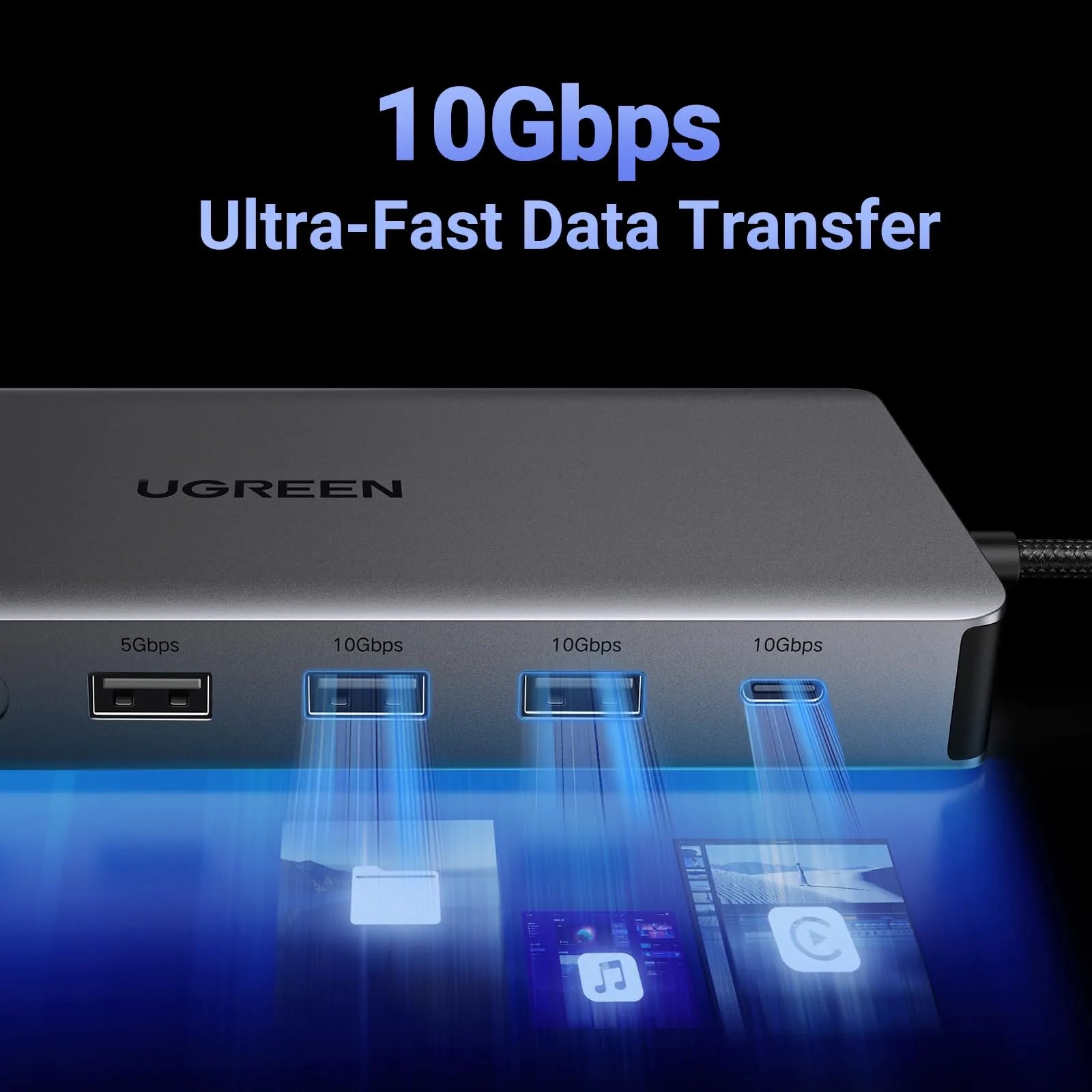 UGREEN Revodok Pro 313 13 in 1 USB C Docking Station - للتقنيات الحديثة TT TAB متجر